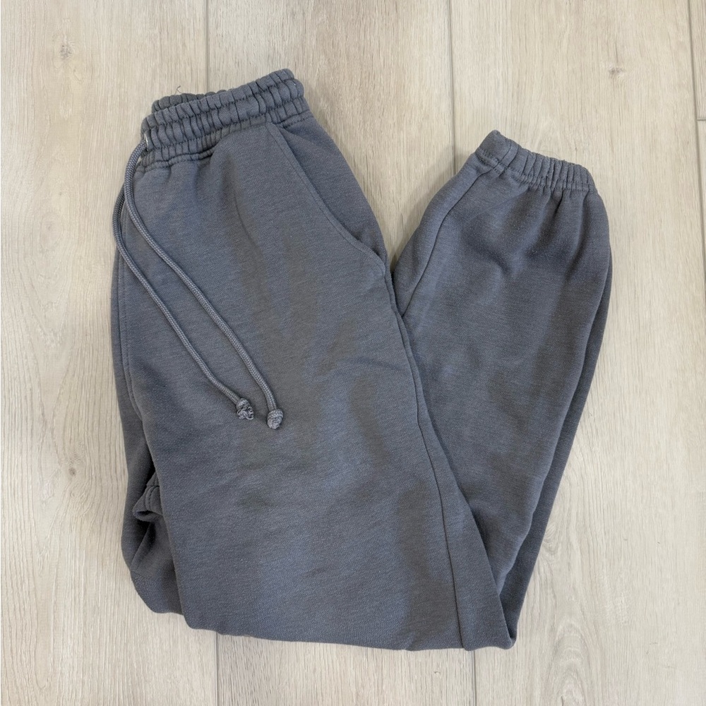 Missguided Gray Joggers Womens size 2 Sweats Sweatpants